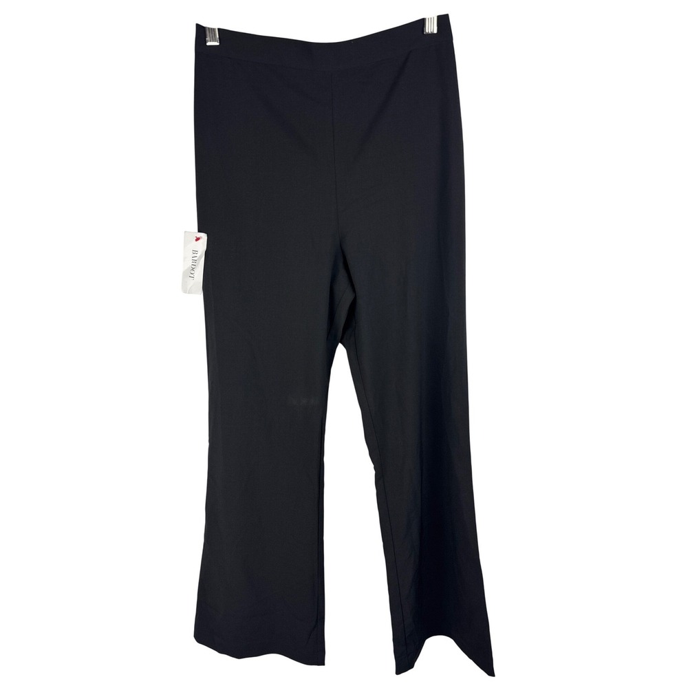 Bardot Black Wide Leg Pull On Pants Elastic Waist Women's Large - Picture 5 of 14